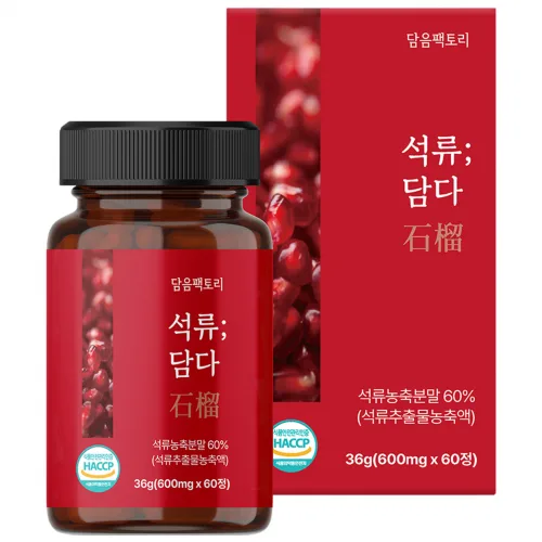 담음팩토리 석류담다 팩밸런스 포뮬러 프리미엄, 1박스, 60정