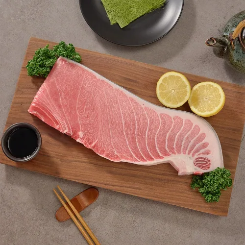 [튜나바이브] 냉동참치회 참다랑어 1번 뱃살 1kg, 1개, 1kg