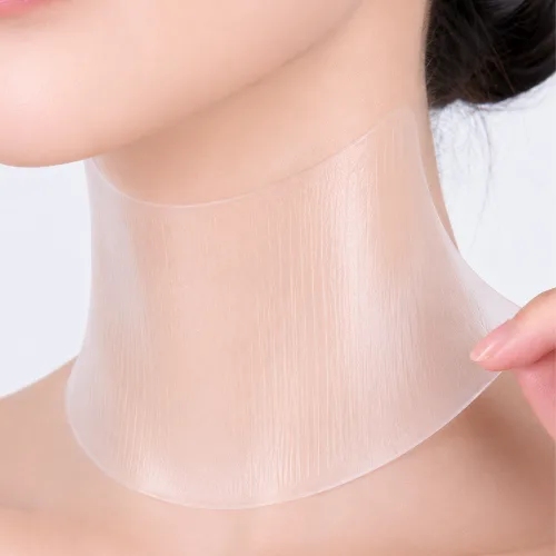 리커버스 목주름패치 실리콘 넥라인 목 주름 방지 부착 패치, 1개, 투명