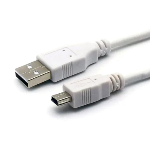 엠앤씨 USB 하이패스 미니 5핀 디지털카메라 케이블 외장하드 톡톡펜 명꼬펜 충전 연결선 화이트 1개입/2개입/5개입/10개입, 15cm, 1개