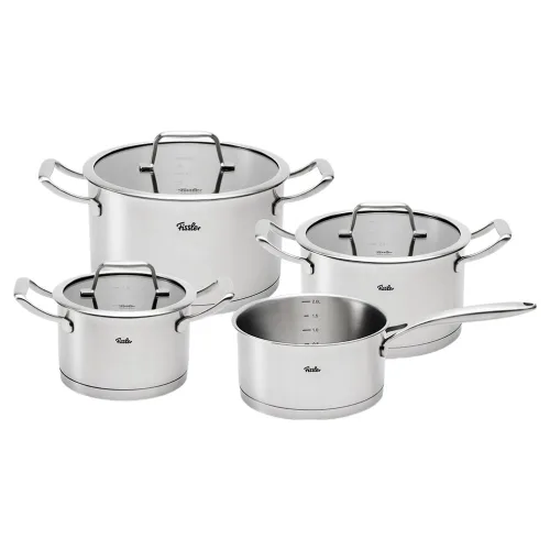 휘슬러 부다페스트 4종, 단일색상, 1세트, 소스팬 바디 18cm + 스튜팟 16cm + 20cm + 24cm
