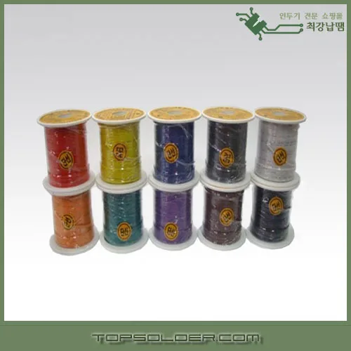 (단선) 내열 절연 전선(심선 0.51mm/외경 1.3mm)