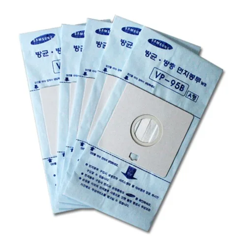 삼성전자 먼지봉투 VP-95B 정품 5매입 VC-PW624 VC-PU500 VC-PU520 VC-PU50A 등, 5개, VP-95B(blue)