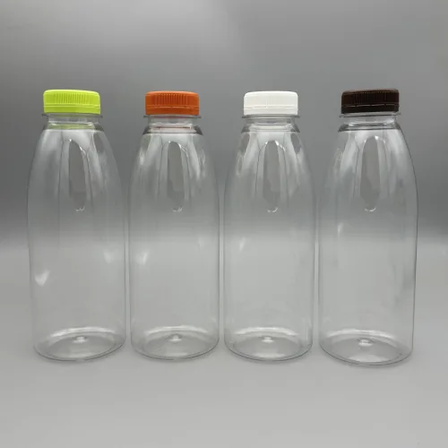 [보틀마켓] 우유페트병500ml 디저트 음료 더치커피 밀크티 건강주스, 128개, 500ml, 밤색캡