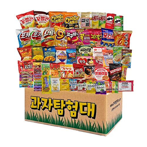 인기62종 종합과자선물셋트, 1개, 62종셋트