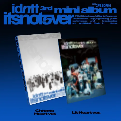 아이덴티티 idntt - 미니 3집 itsnotover, 2종 세트