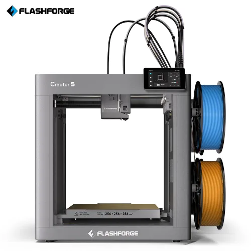 Flashforge Creator 5 시리즈 4툴헤드 3D프린터 멀티컬러 코어XY 600mm/s, 혼합색상, Creator 5  (오픈형)