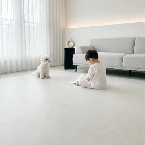유일테크 미끄럼방지 방수 강아지 매트, 1개, 그레이