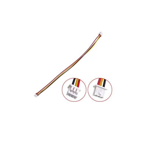 연호전자 3핀 케이블 1.25mm 피치 10cm 단방향, 10cm, 4개