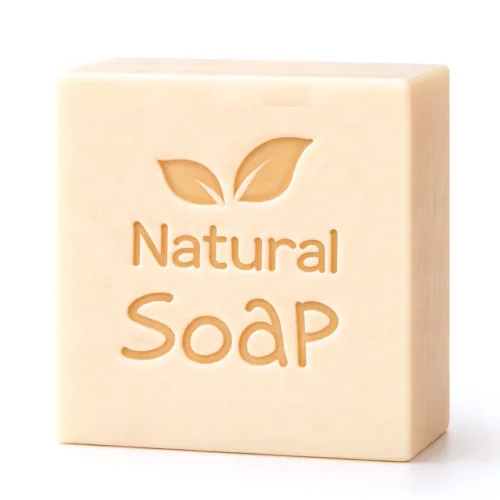A.아크릴 비누 스템프 -Natural Soap(NO 11)- 비누도장, 1개