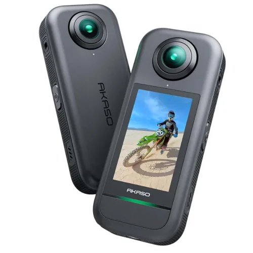 AKASO 360 48MP AI 360도 카메라 액션 카메라-5.7K360도 동영상, grey, AKASO 360 Standard Combo