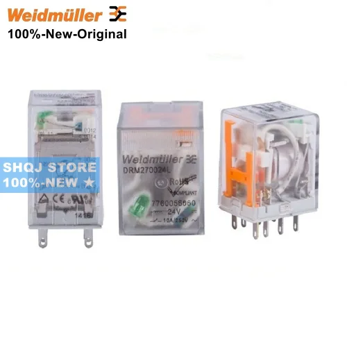 Weidmuller 릴레이 -DRM270024L DRM270730L DRM570024L DRM570730L LT LD 24VDC 230VAC 0A PC