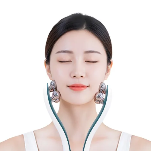 2026년 4세대 르벨렌 EMS 페이스 롤러 디바이스 고주파 브이라인 경락 얼굴 마사지기