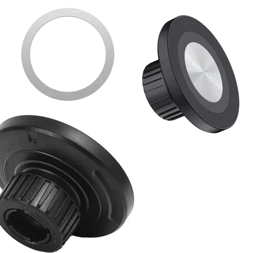 (리노) 휴대폰 자석 거치대 홀더 마그네틱 자석형 원형 17mm 18mm 마운트 다용도 RN-MH1, (리노)원형 자석 헤드(17mm)거치대, 1개