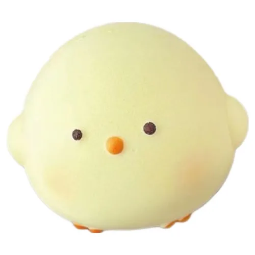 아이두일상취미 동물 빵 말랑이 스퀴시 병아리, 혼합색상, 1개