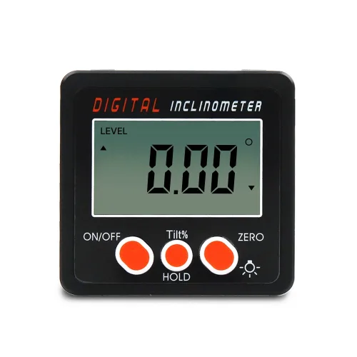 야토 디지털 각도계 수평계 자석 부착 4면 측정 각도기 DTL360, 1개