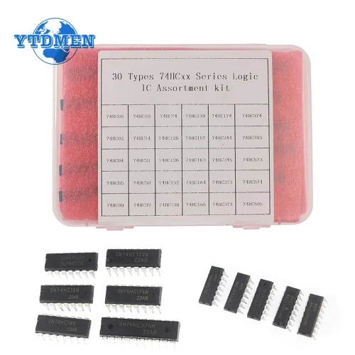 30PCS 74HC 논리 IC 집적 회로 전자 키트