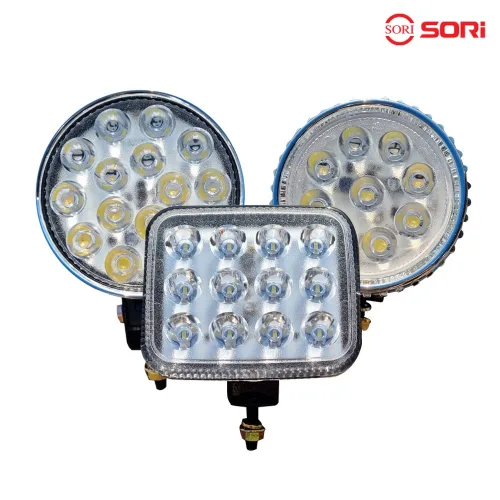 화물차작업등 서치등 차폭등 국내산 소리 특장 트럭 윙바디 12V 24V 프리볼트 LED 써치라이트, 1개