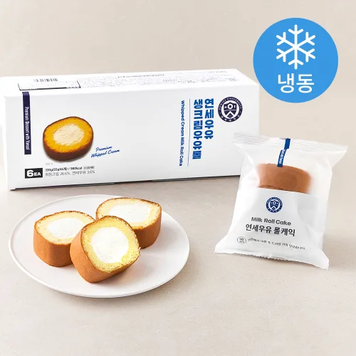 연세우유 생크림 우유롤 (냉동), 330g, 1박스