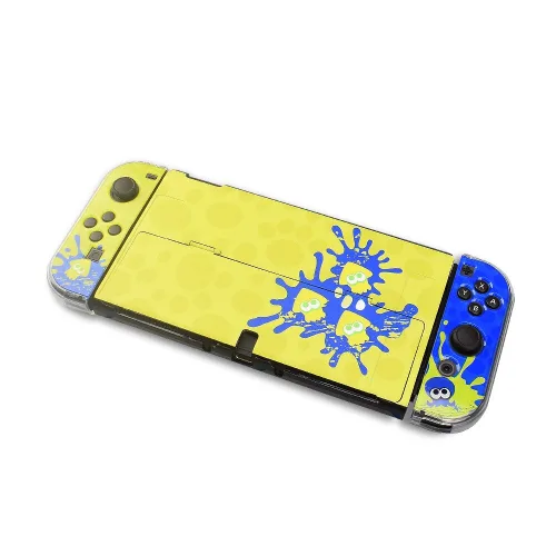 Splatoon 3 스위치 케이스 닌텐도 스위치 귀여운 애니메이션 하드 쉘 커버 스위치 보호 Oled 콘솔 스킨 게임 액세서리