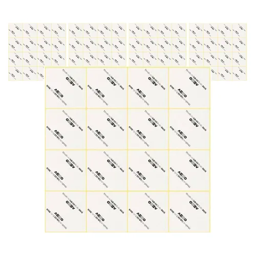시트몰이 리무벌 양면 삼각 스티커 32p, 5개