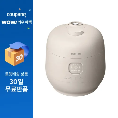 쿠첸 브레인 IH압력 전기밥솥 10인용, CRH-TWS1011E, 베이지