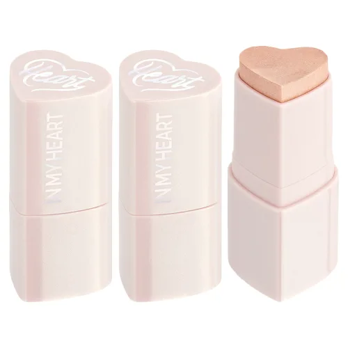 터치인솔 프리티필터 인마이하트 스틱 하이라이터 6g, 2개, 문라이트빔