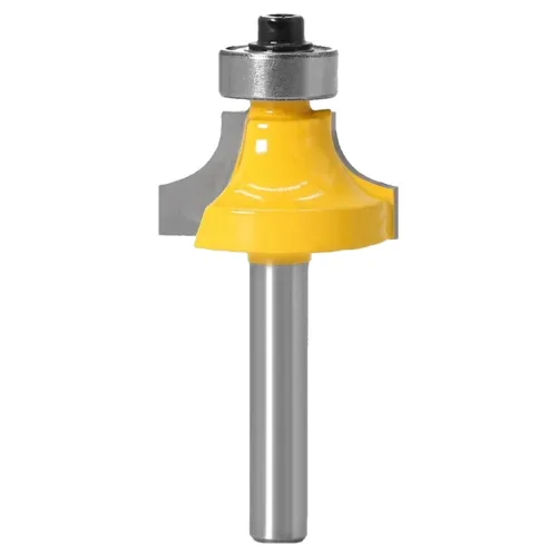공구엔 트리머 생크 둥근면 비트 6mm R4.76, 1개
