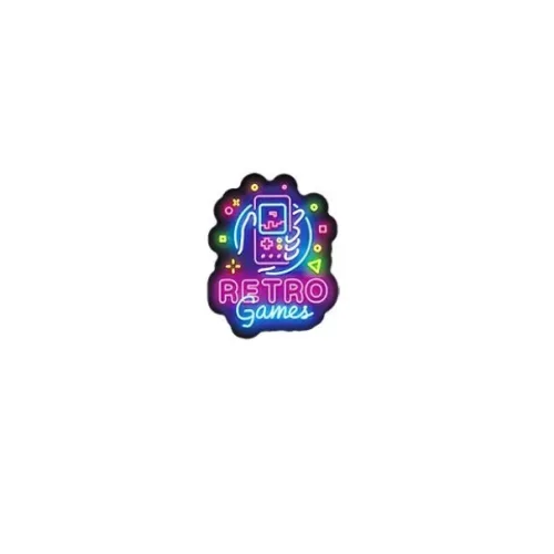 네온 라이트 스티커 비디오 게임 노트북 오토바이 스티커, 2개, 네온G5