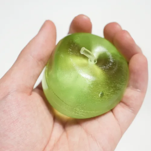 청사과 말랑이 스퀴시 스트레스볼, 그린색, 1개