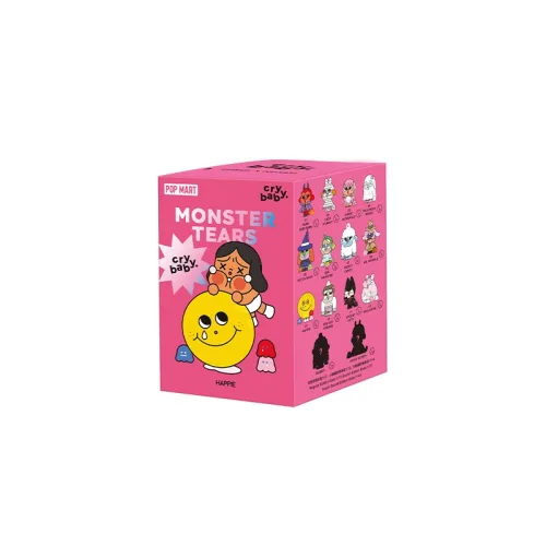 POP MART CRYBABY Monster Tears 시리즈 미스터리 케이스 1PC/12PCS 블라인드 Cry Baby 당 2개/2세트로 제