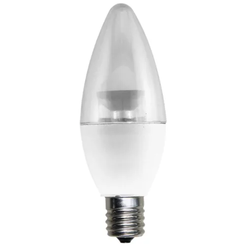 LED 촛대구 E17 5W 투명 전구 인테리어 에디슨전구, 주광색, 1개