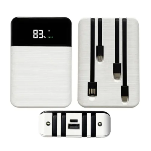 18650 21700 USB 대용량 보조 배터리 만들기 키트 화이트 고급형