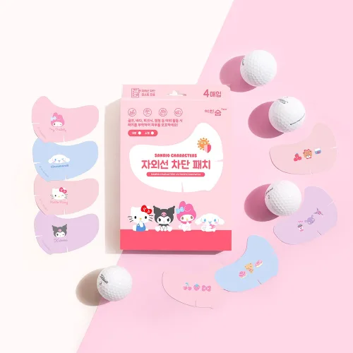 산리오캐릭터즈 자외선차단패치, 1개, 24g