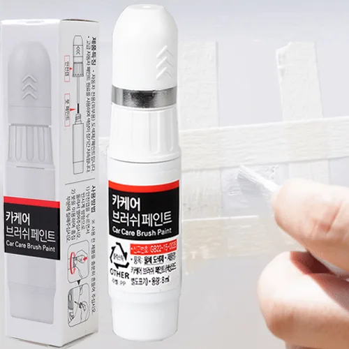 쉐보레 콜로라도 자동차 붓펜 GBA 블랙 카 페인트 도색 휠 복원 기스제거 문콕, 휠페인트 실버