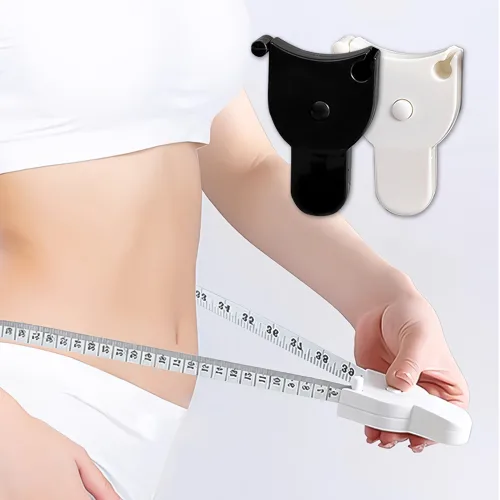 미니 다이어트 피팅 줄자 cm inch 옷 둘레 측정, 1개, 150cm