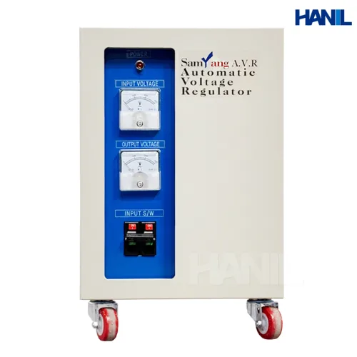 한일 AVR 자동전압조정기 7.5KVA 단상 단권 220V-220V 삼양에이브이알, 1개