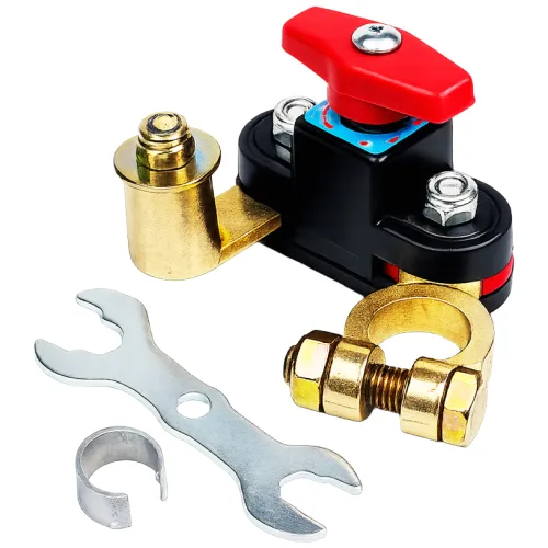 배터리 전원 차단기(각도조절형) 12V 24V 킬스위치 밧데리 스위치, 1세트