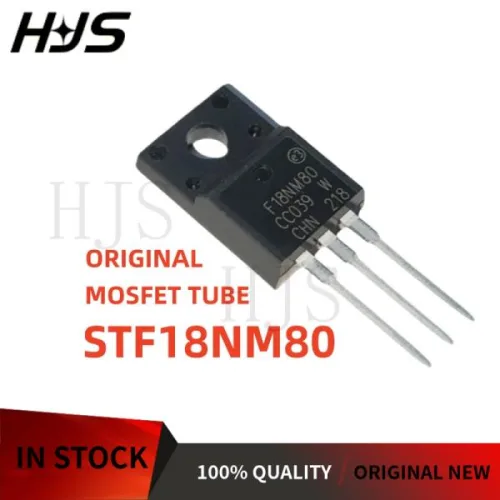 5Pcs-10Pcs 오리지널 STF18NM80 18NM80 800V 17A MOSFET 전계 효과 튜브  TO-220F