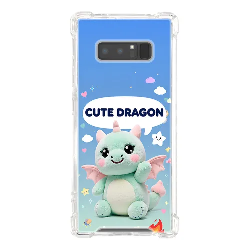 큐트 애니멀 용 dragon 모서리쿠션 젤리 하드 이중구조 갤럭시 아이폰 핸드폰 케이스