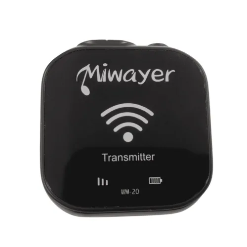 마이크송신기 Miwayer 무선 인이어 모니터 시스템, 송신기 리시버 자동 페어링, IEM 5 8G