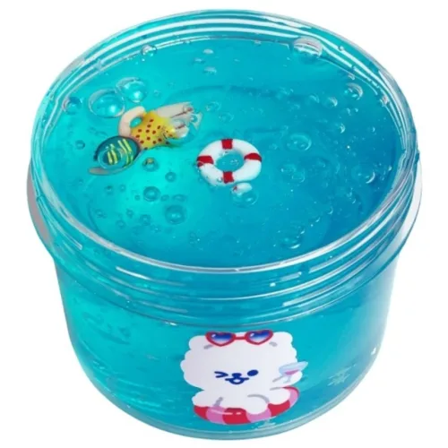 대서양풍덩 슬라임, 파랑, 230g, 1개