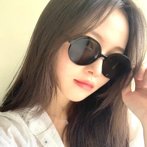 남녀공용 커플 데일리 동글이 원형 오버핏 휴가 여행 레트로 선글라스