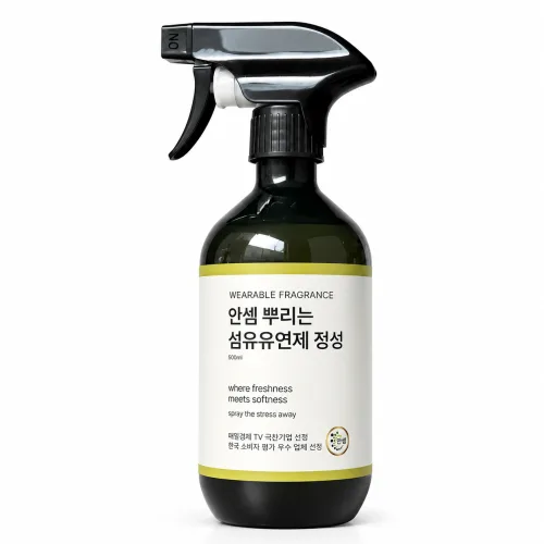 안셈 뿌리는 섬유유연제 섬유탈취제 정전기방지 500ml, 1개, 500ml