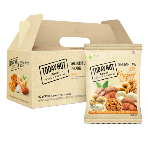 투데이넛 너트한줌 요거트 견과세트 600g, 1세트