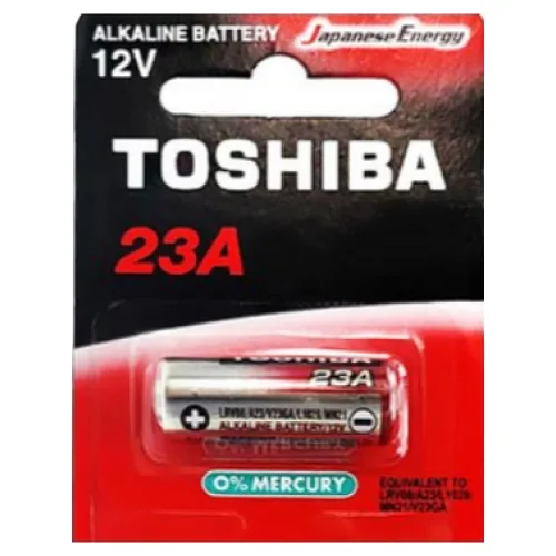 도시바 건전지 L1028 23A 2 3AAA 1입 12V, 1개, 1개입