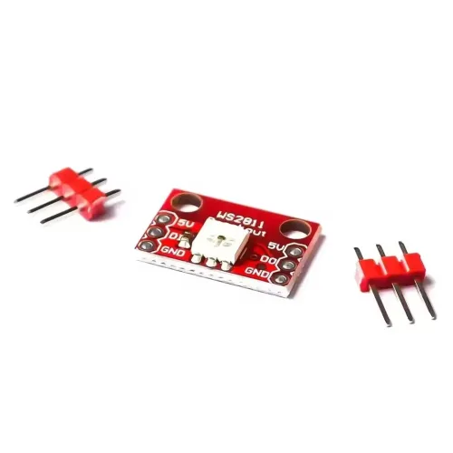 WS2812 RGB LED 모듈 5050 컬러 LED 네오픽셀 아두이노, 5개, WS2812