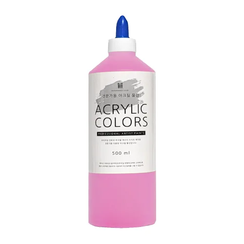 아크릴물감 500ml 핑크