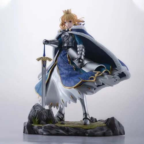 27cm Fate/stay Night Altria Pendragon 디럭스 에디션 FGO 1/7 일본 애니메이션 PVC 액션 피규어 장난감