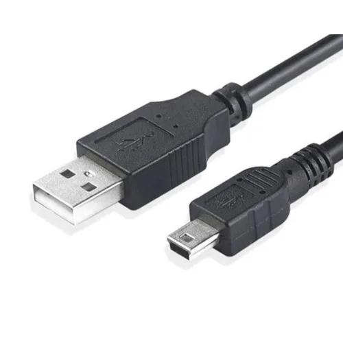 엠앤씨 USB 미니 5핀 케이블 외장하드 디지털카메라 하이패스 톡톡펜 명꼬펜 충전 연결선, 1개, 0.8m